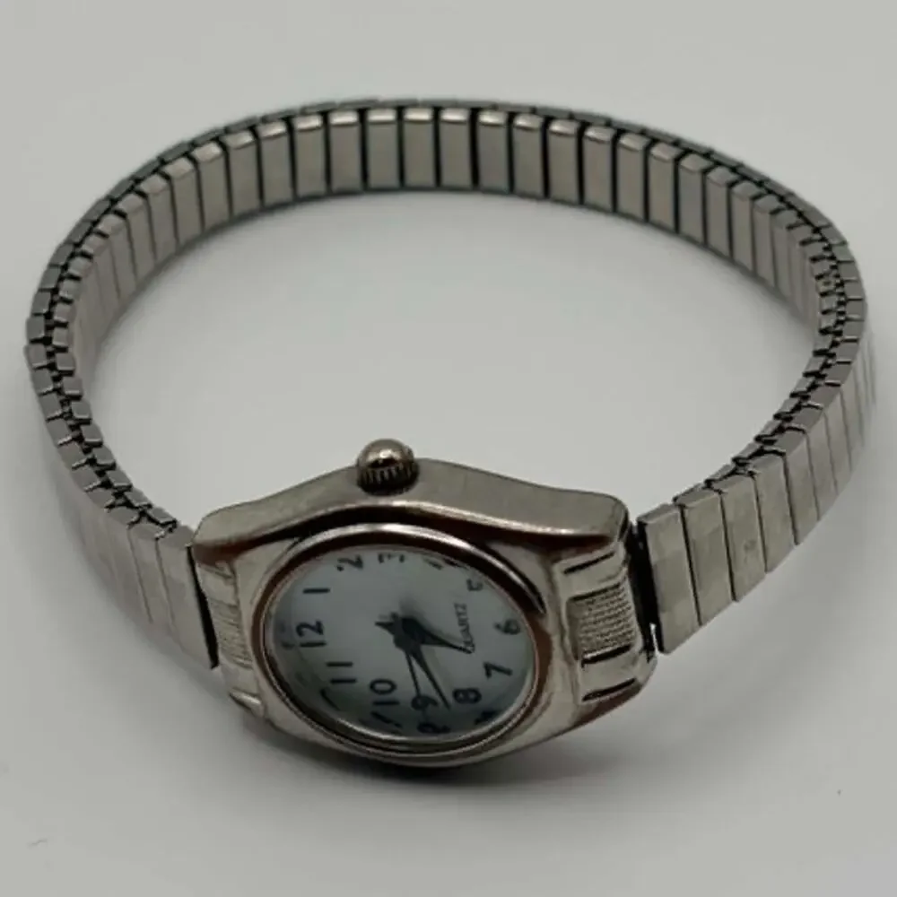 Vintage Silver Dainty Quartz Watch